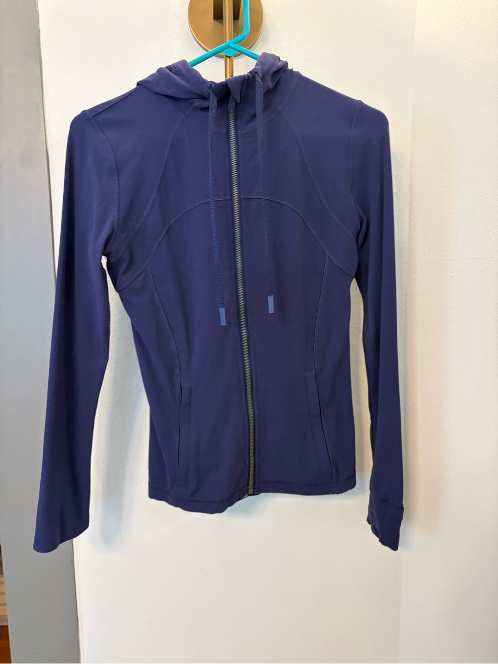 lululemon athletica Deep Navy Full-Zip Hooded Jacket